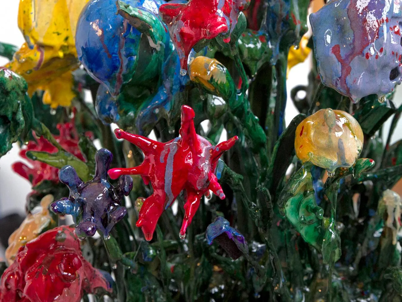 colourful sculpture