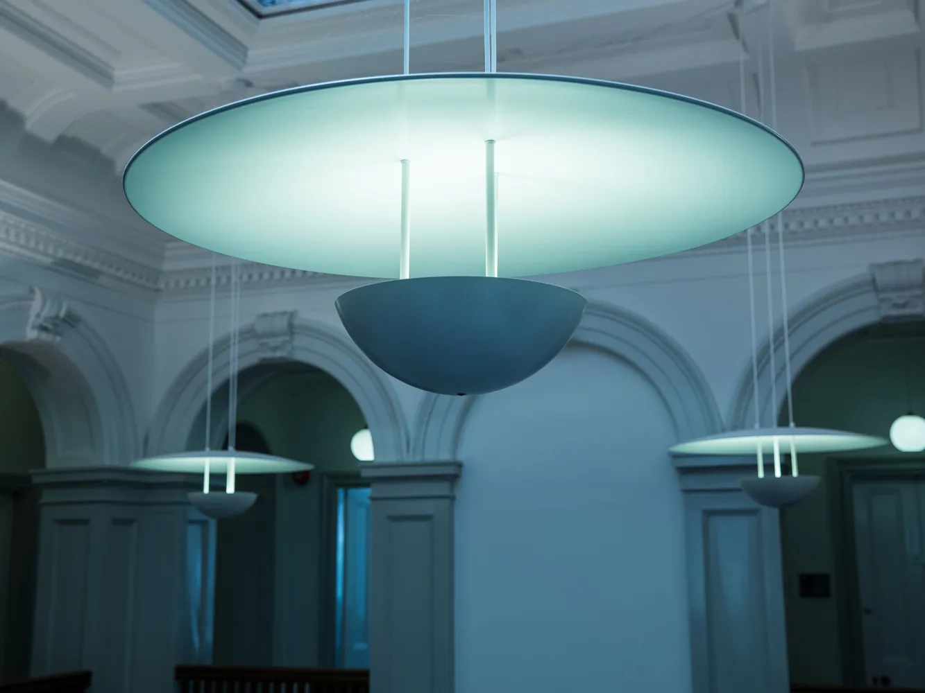 lamps in garthdee house