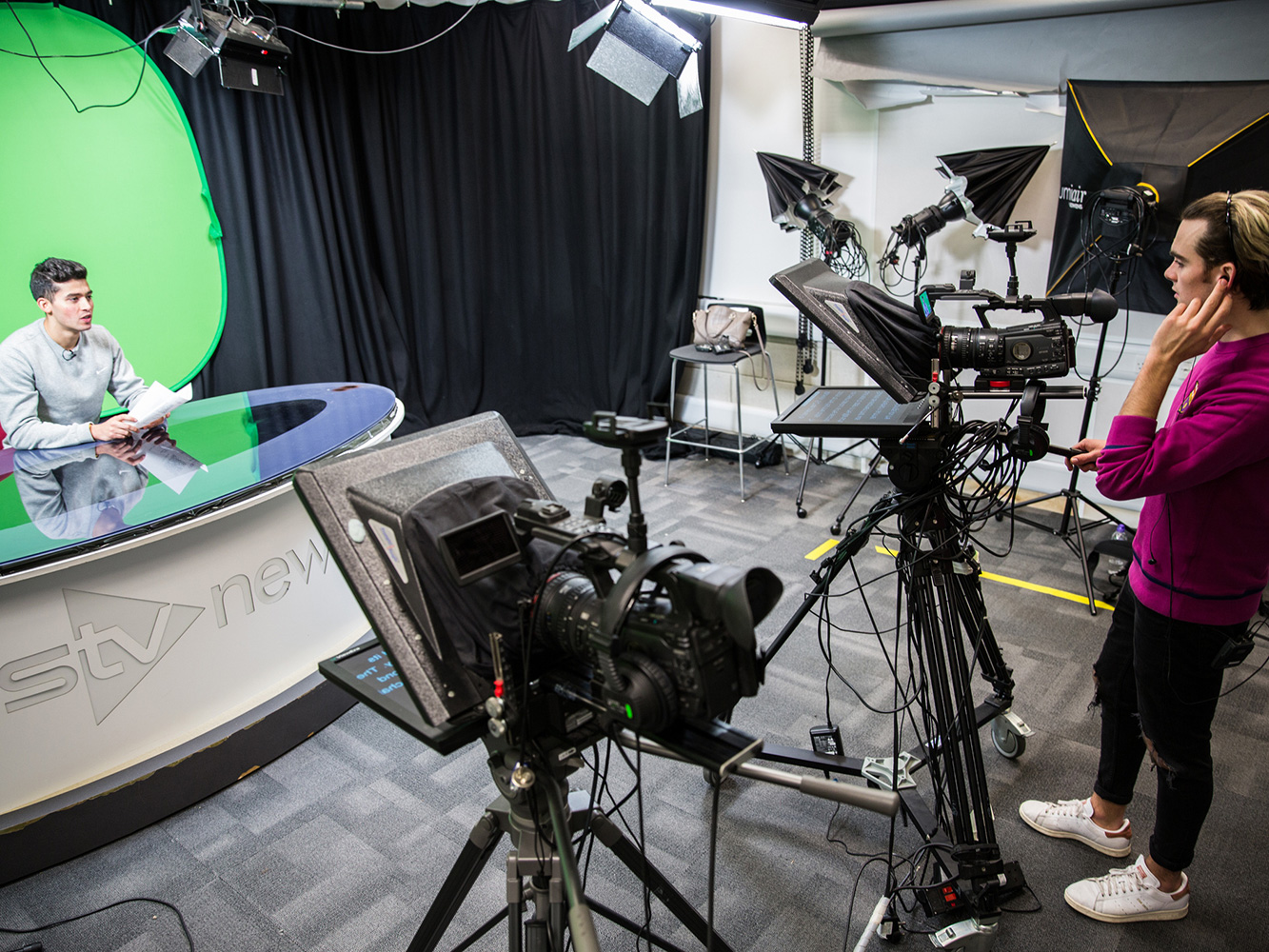 TV studio TV studio