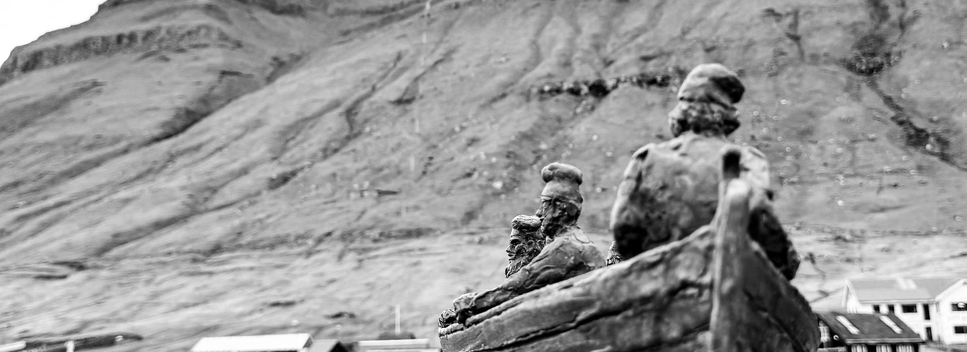 Merman Faroes sculpture