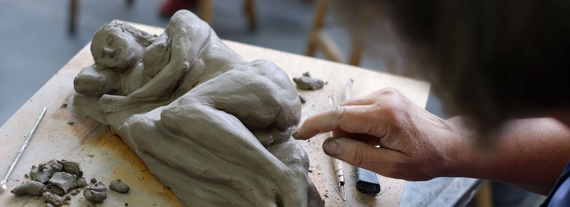 Sculpting the Figure in Clay Summer School Foundation Level EXTRA Short
