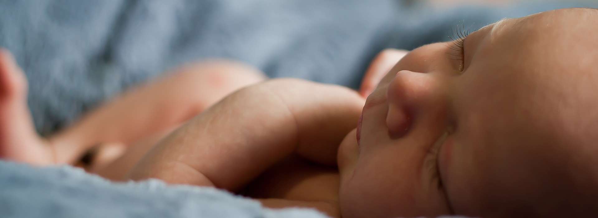 newborn baby in blanket