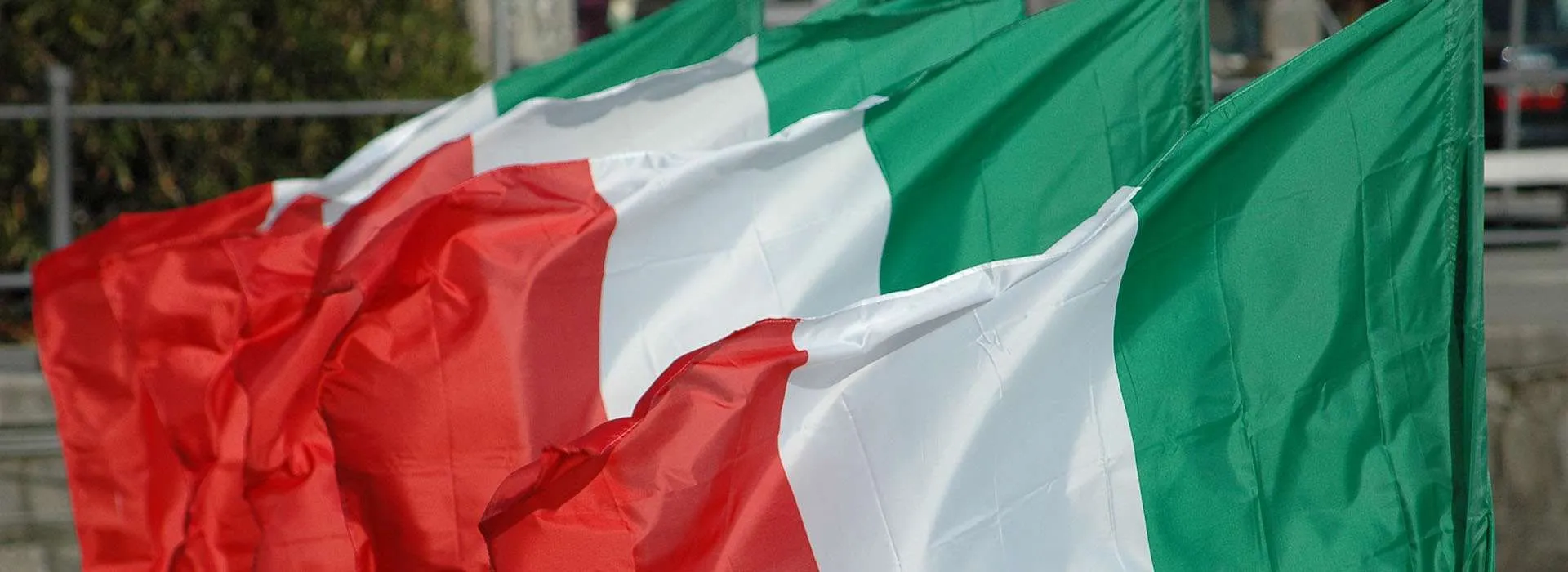 italian flags