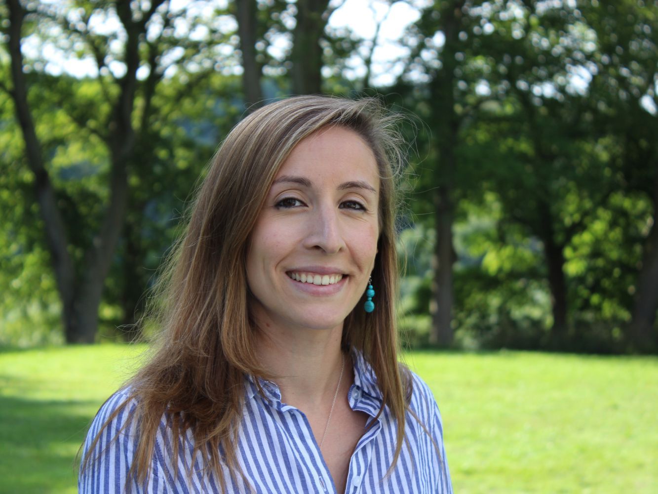 Image shows midwife and RGU lecturer, Maria Velo Higueras