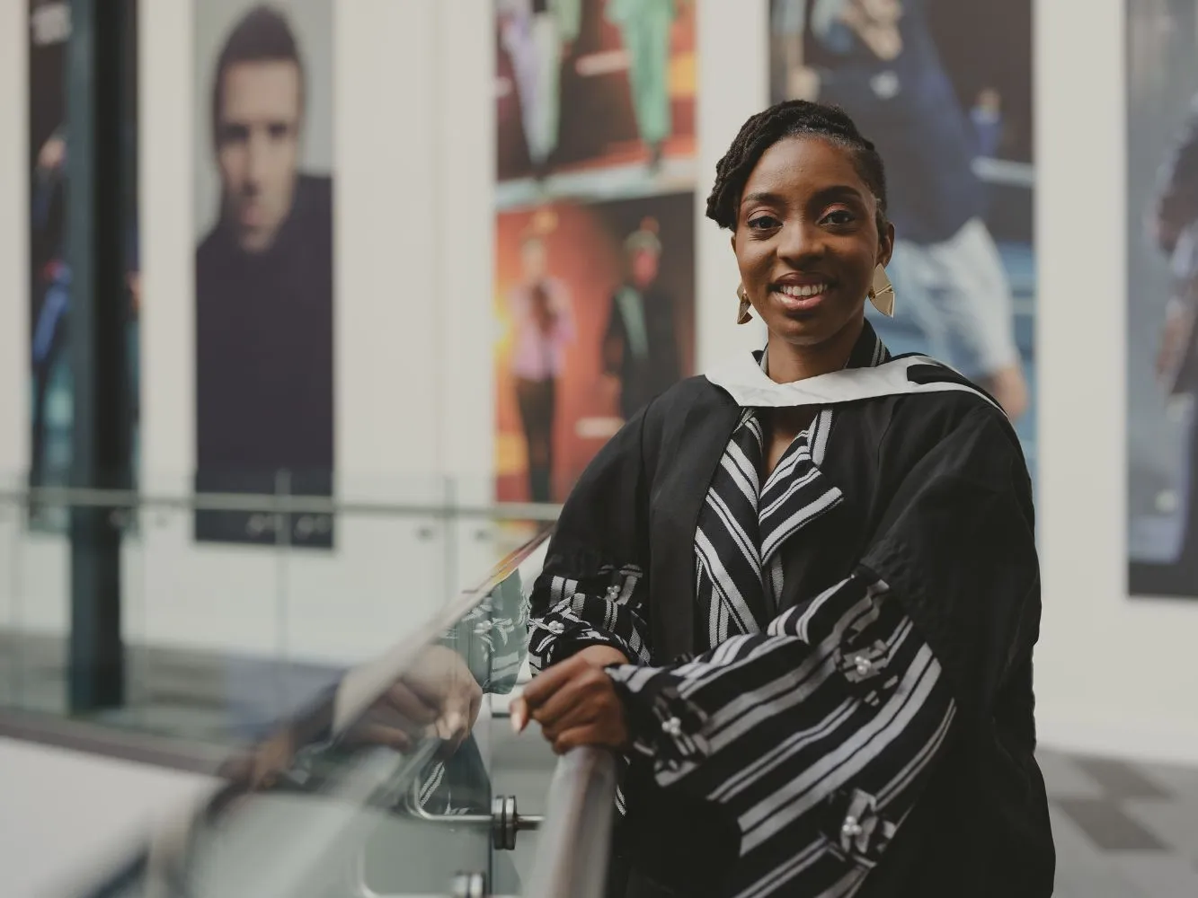 Chioma Onyefuosona at Summer Graduation