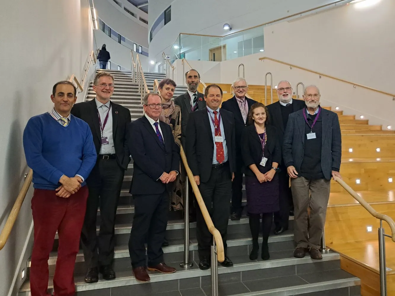 Delegates and speakers at the event