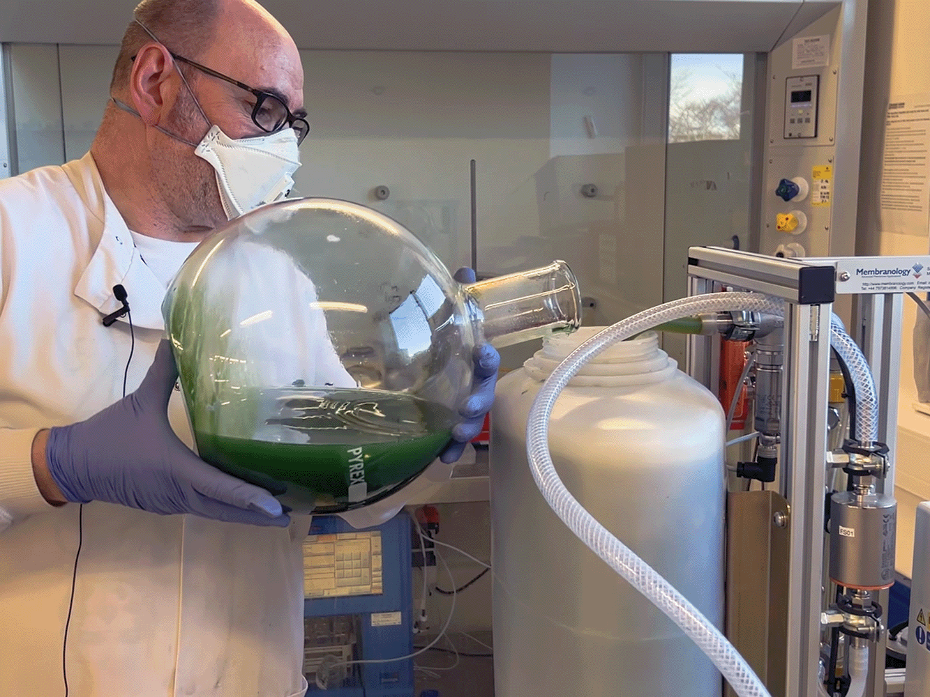 Len Montgomery from the research team involved