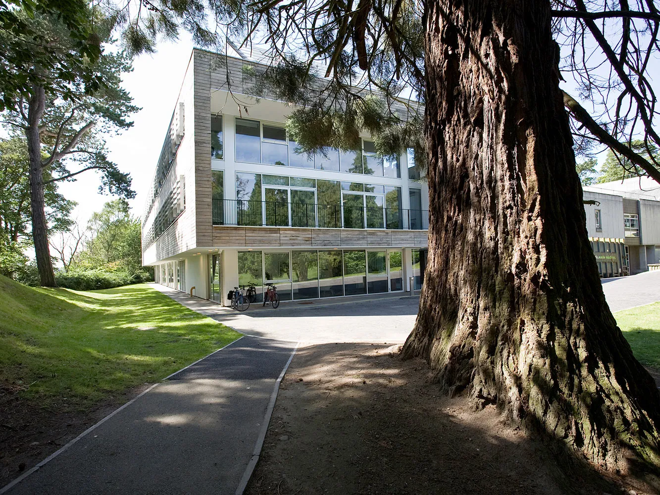 central services building on RGU campus