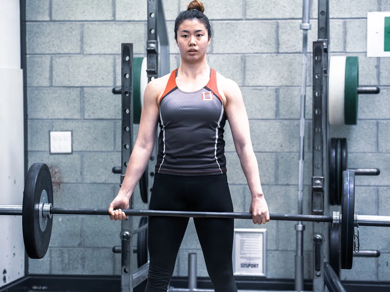 Person lifting weights