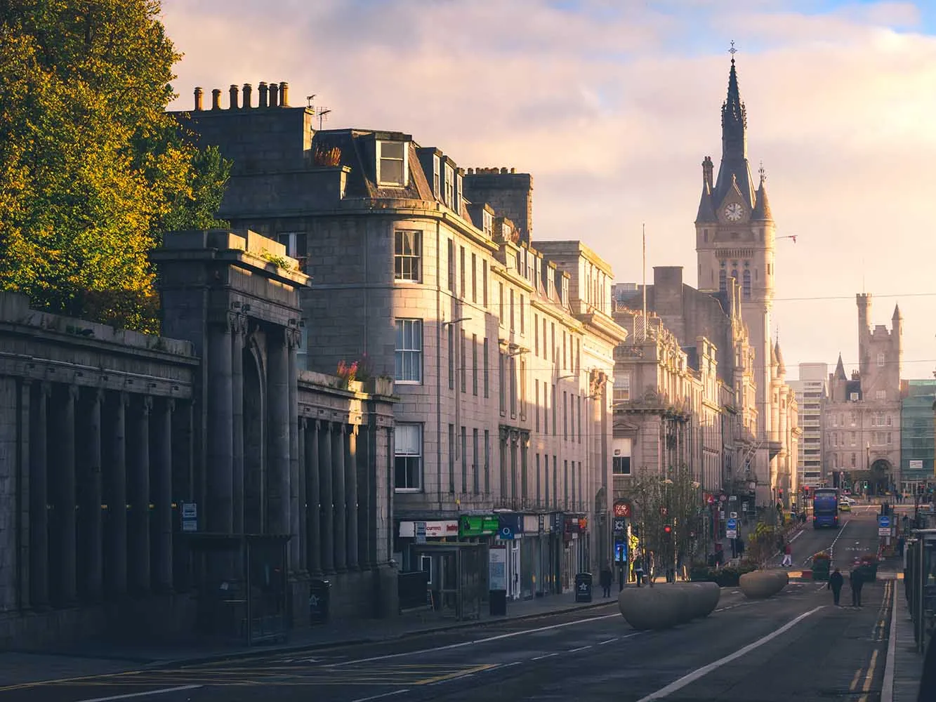 Aberdeen cityscape