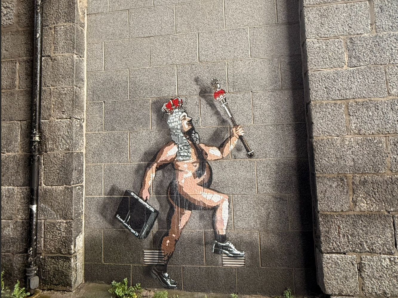 Art work at The Green Art work at The Green