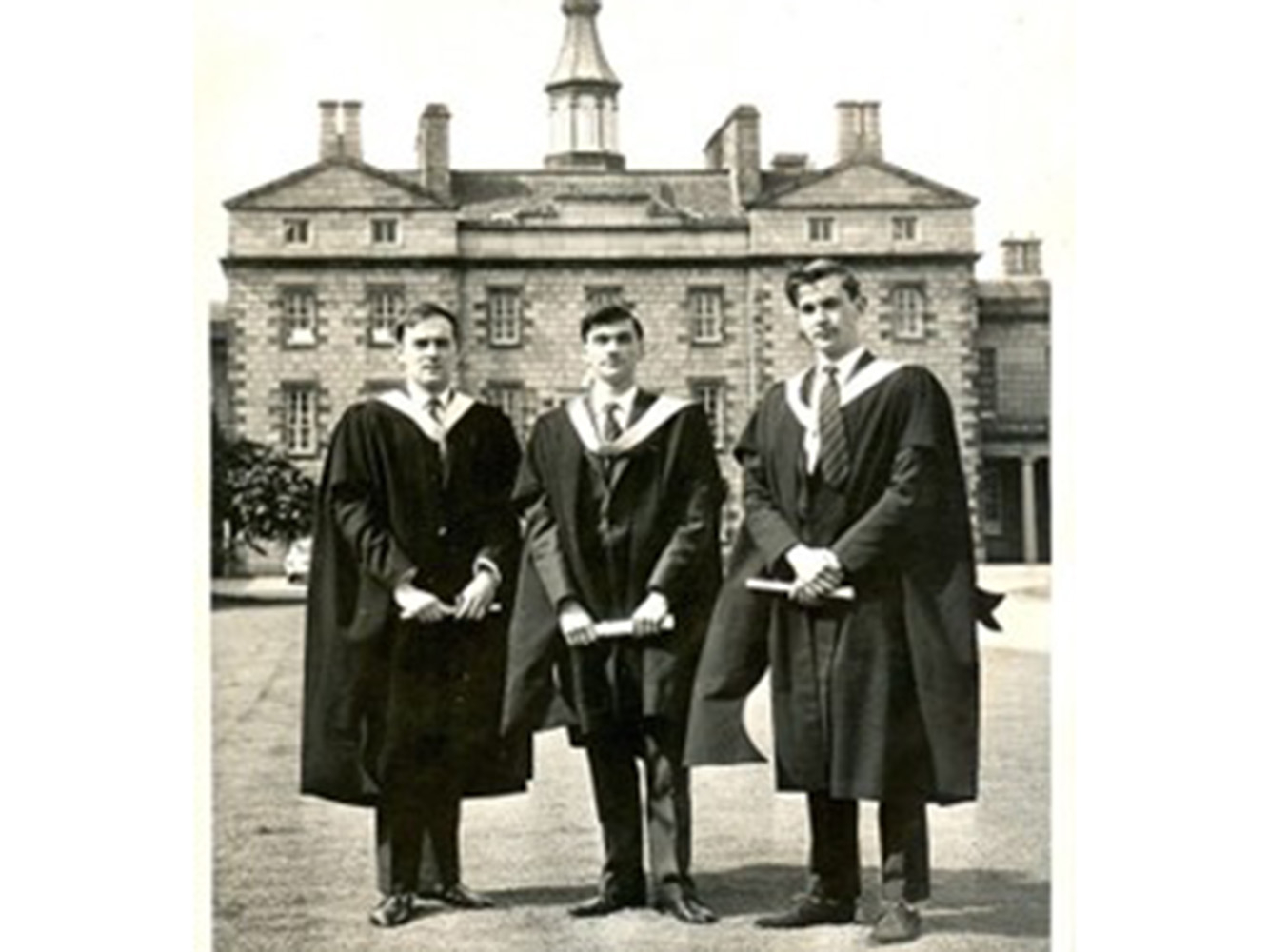 59ers Graduation Day outside McRobert Hall