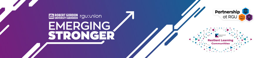 RGU Union Emerging Stronger Banner