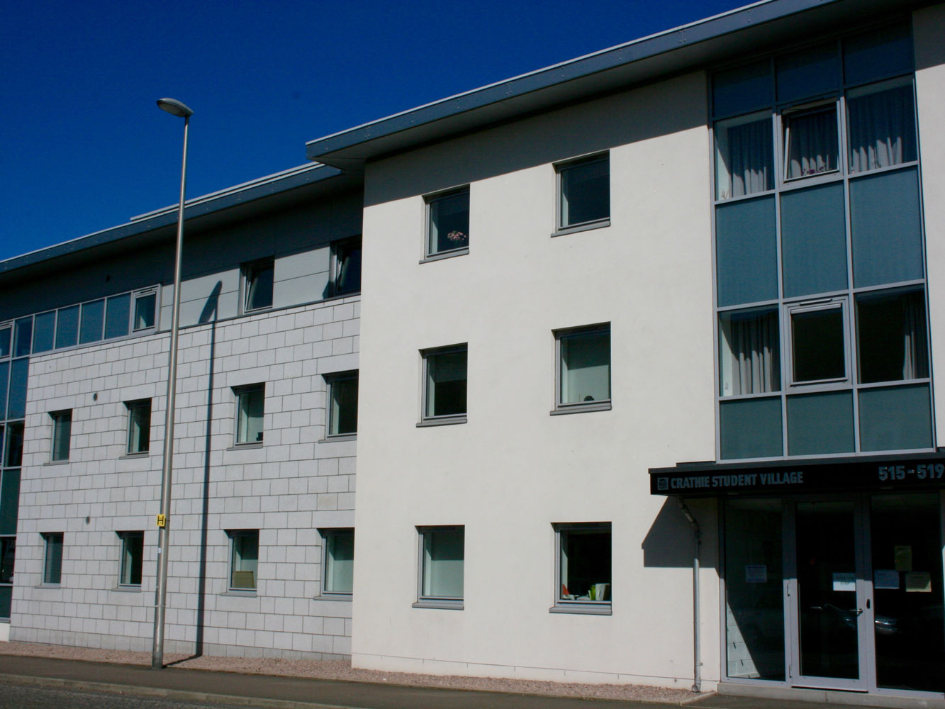 front exterior of Crathie accommodation