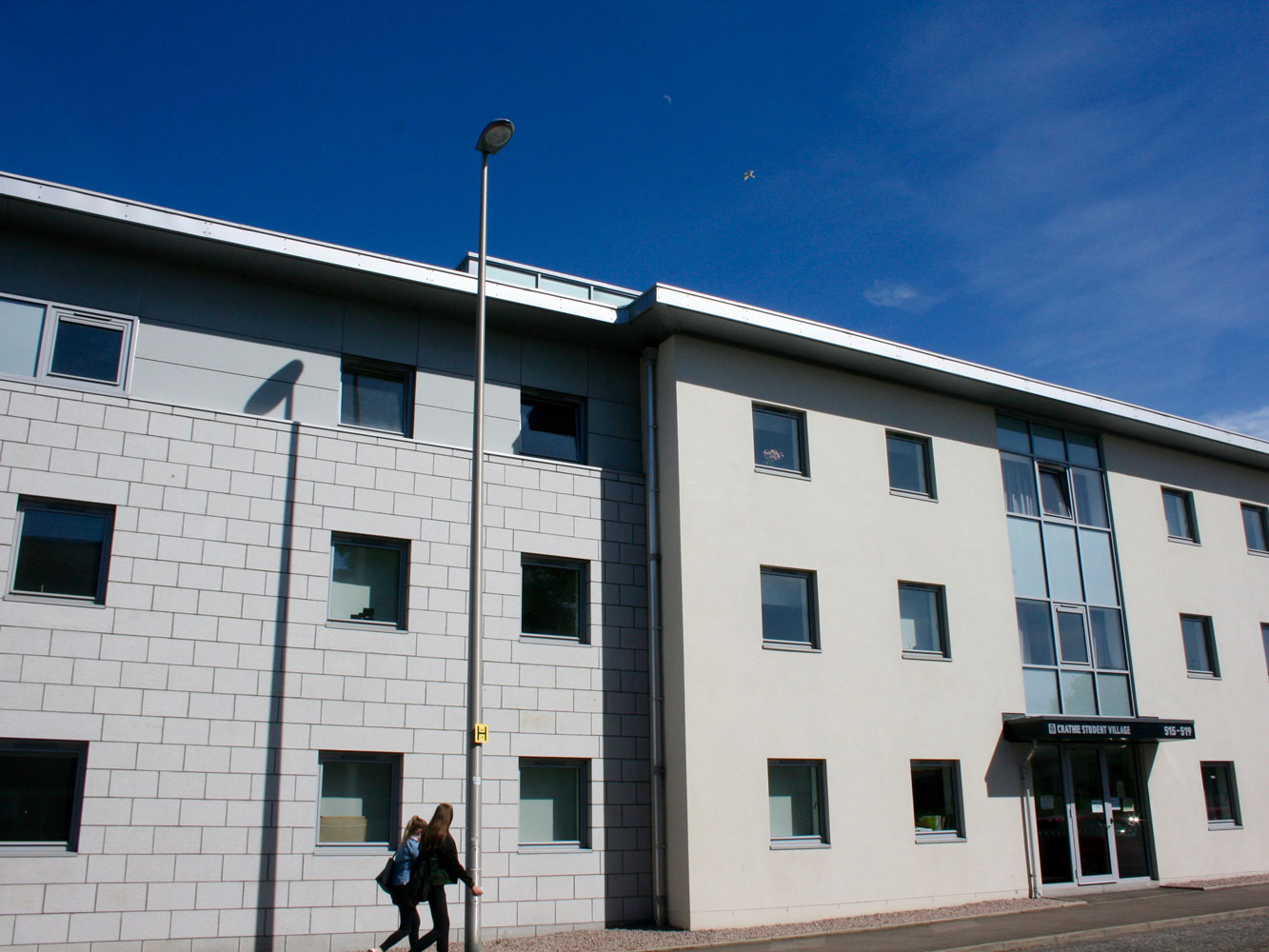 front exterior of Crathie accommodation