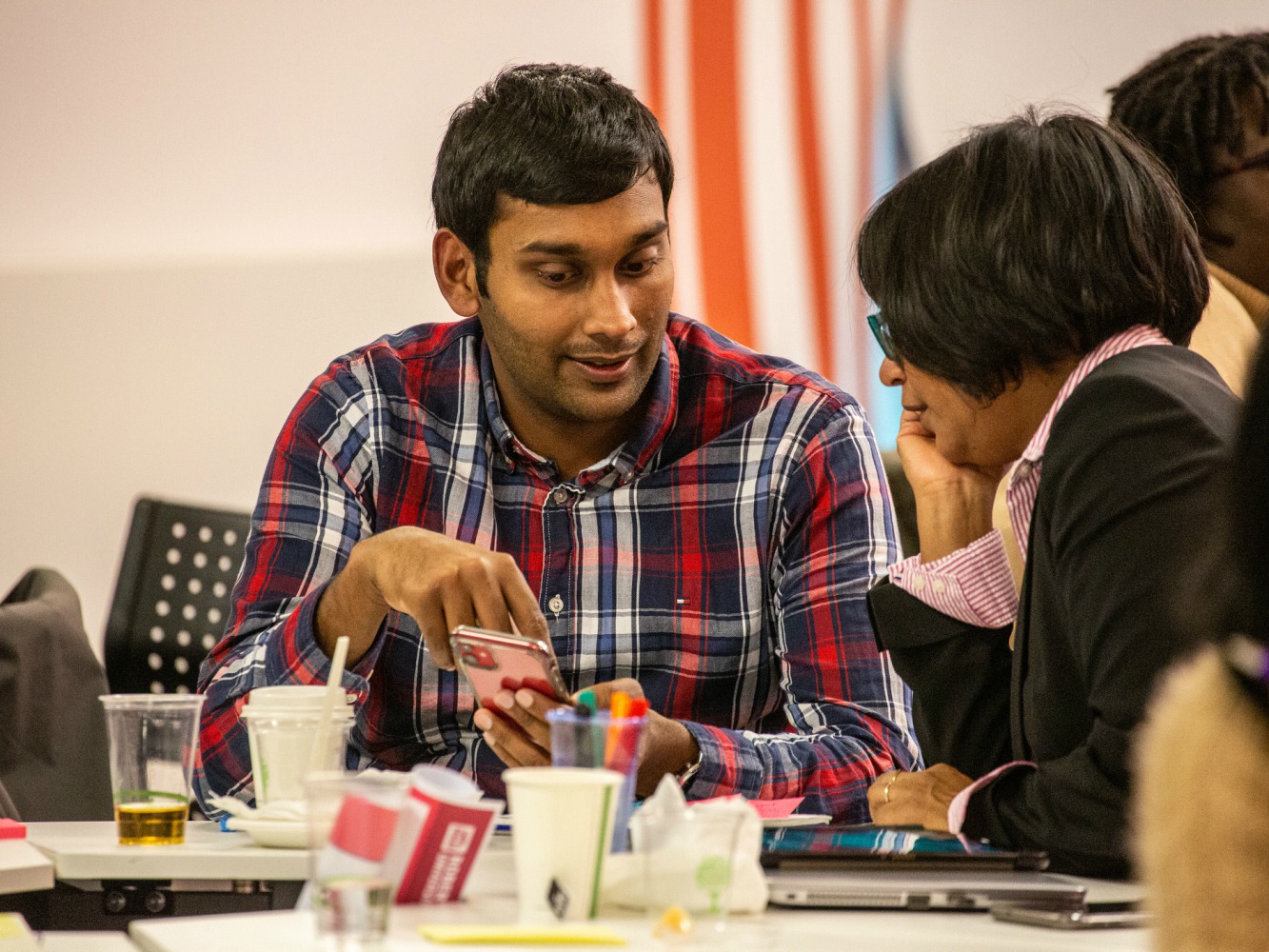 Attender Chamath Palihawadana at RGU Startup Accelerator