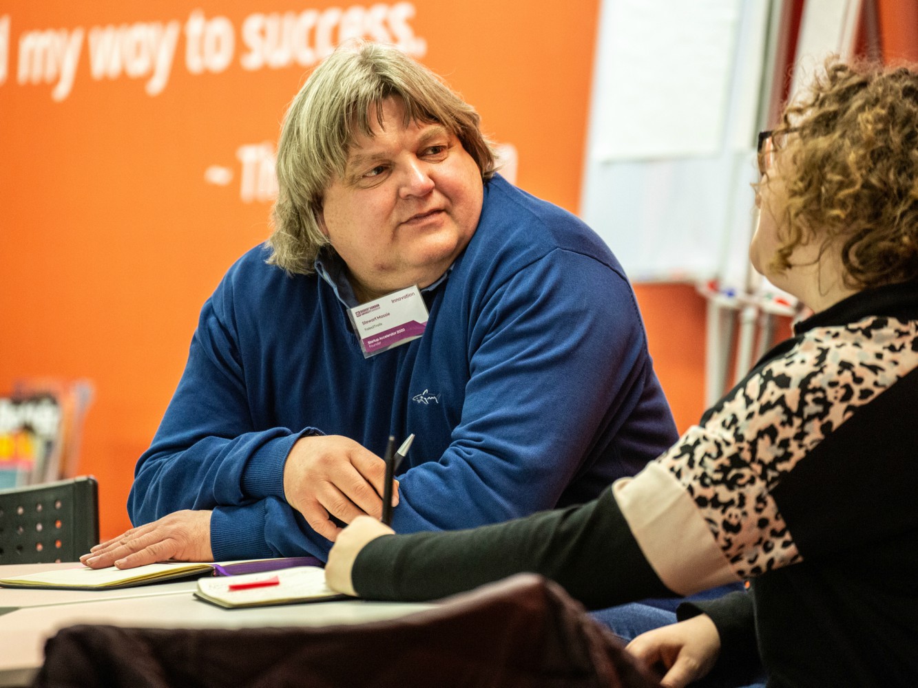 Stewart Massie at Start Up Accelerator 