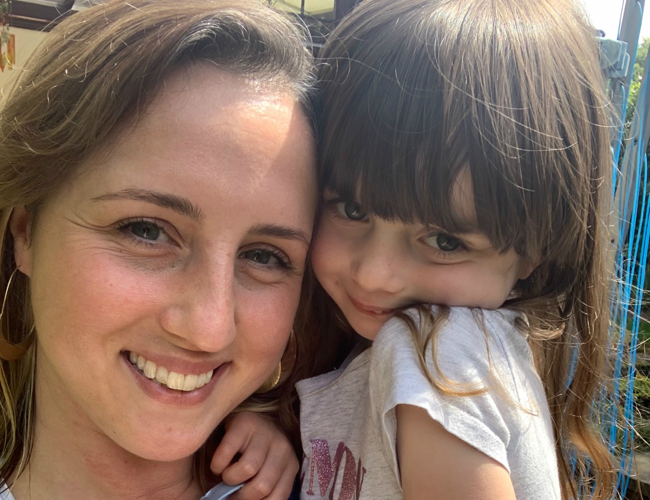 Helen Castle and her daughter