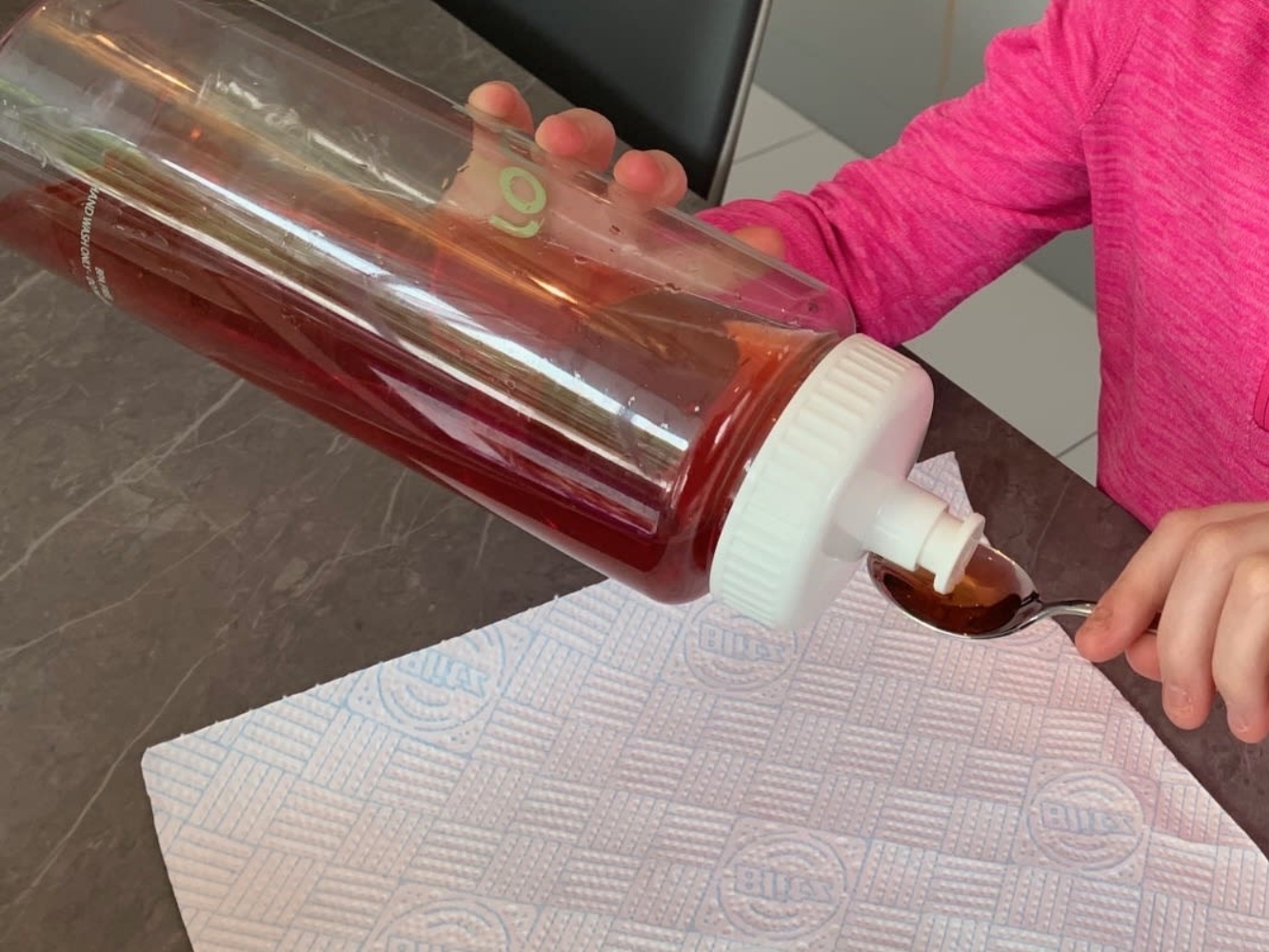 School child participates in Medicine Safety Programme