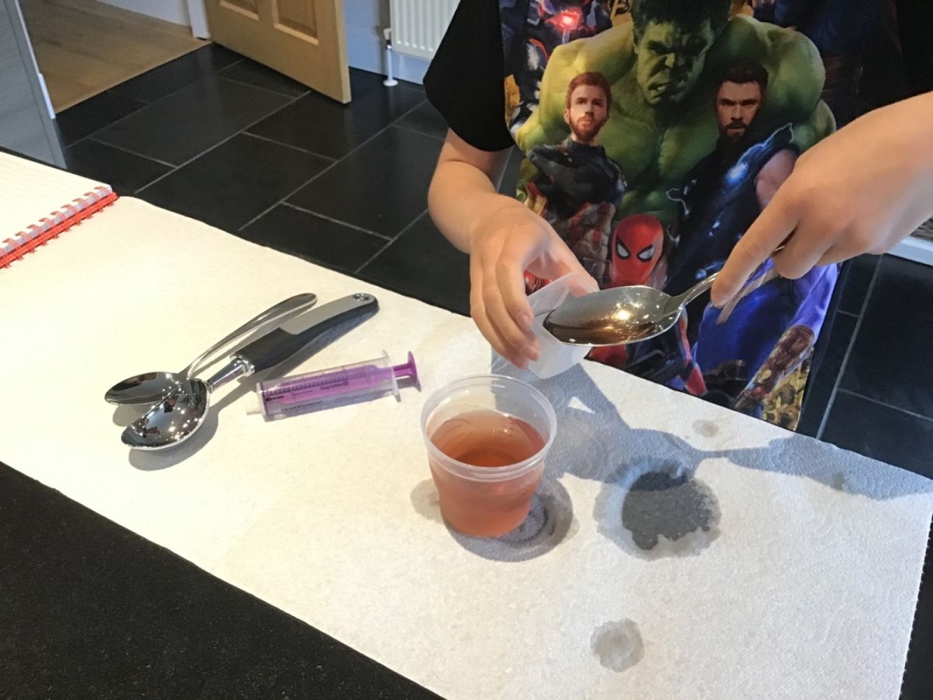 School child participates in Medicine Safety Programme