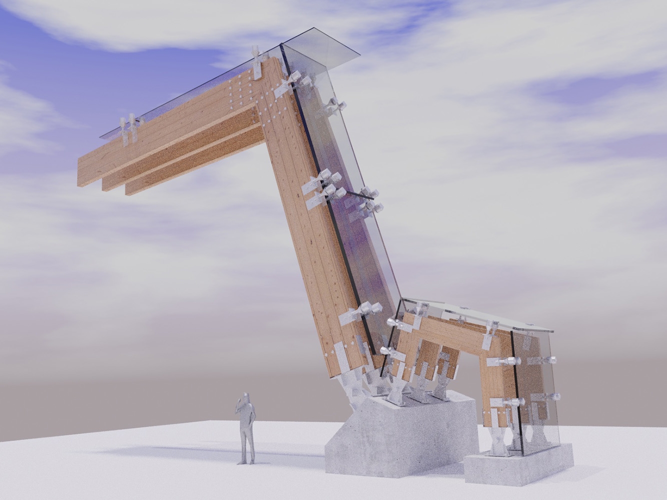 Hyperloop Station Working Model by Marc Fleming