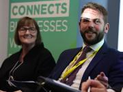 22-10-12-Donella-Beaton-and-Fergus-Mutch-at-conference-fringe-event