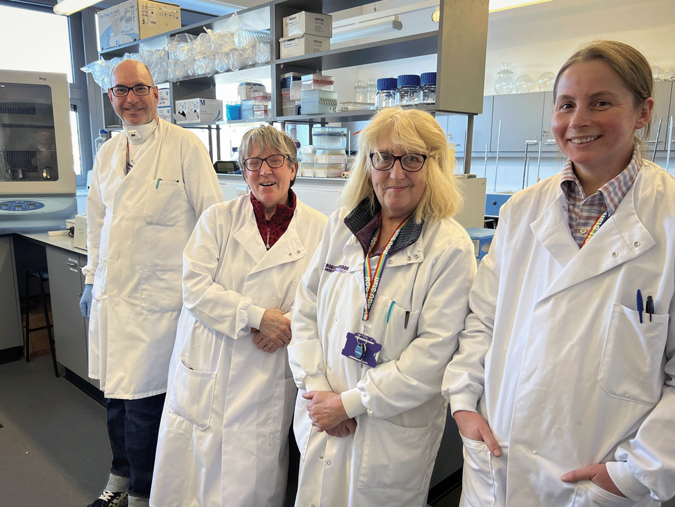 The RGU research team involved in the project