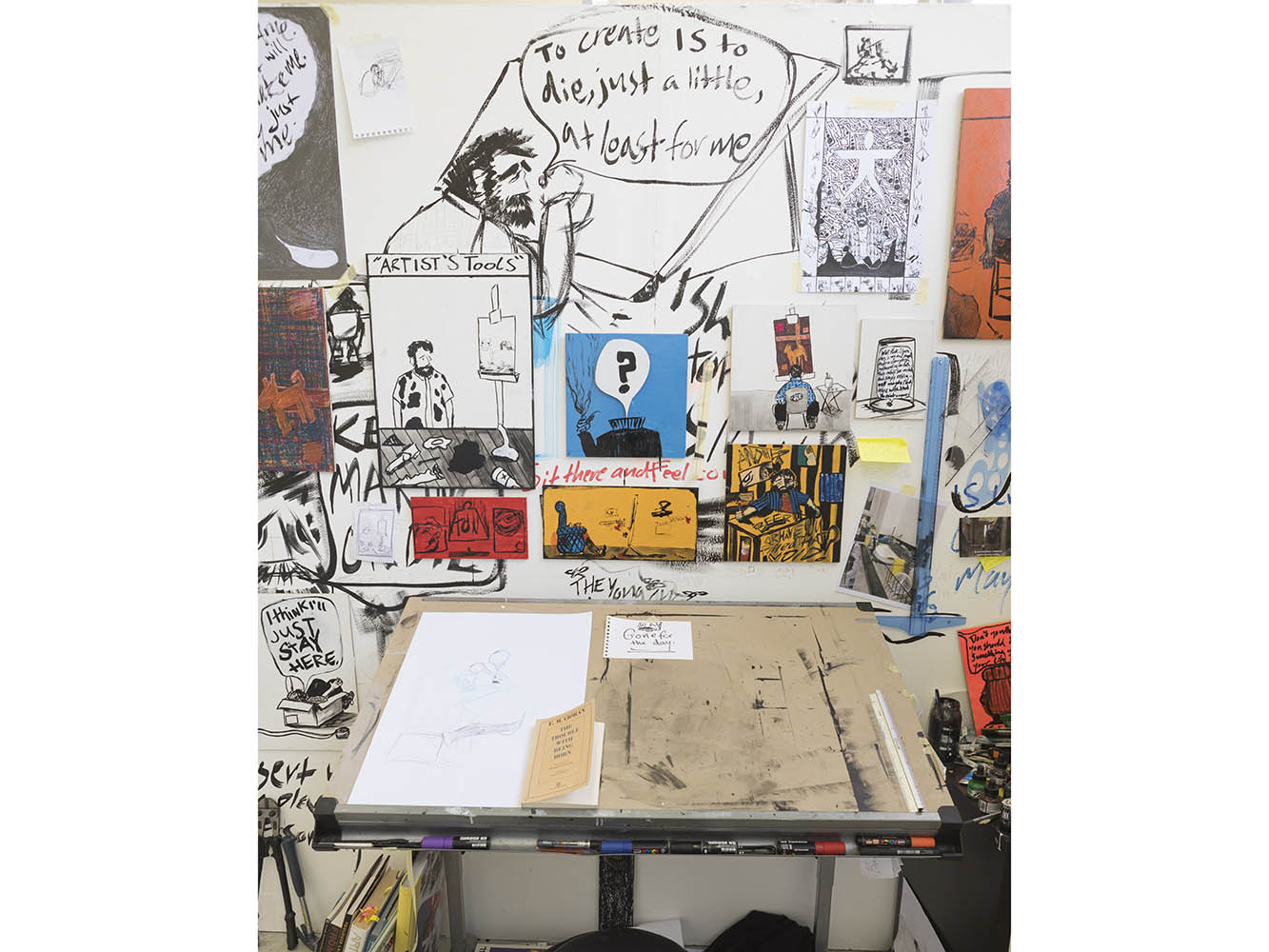 Elijah Smith artist's studio