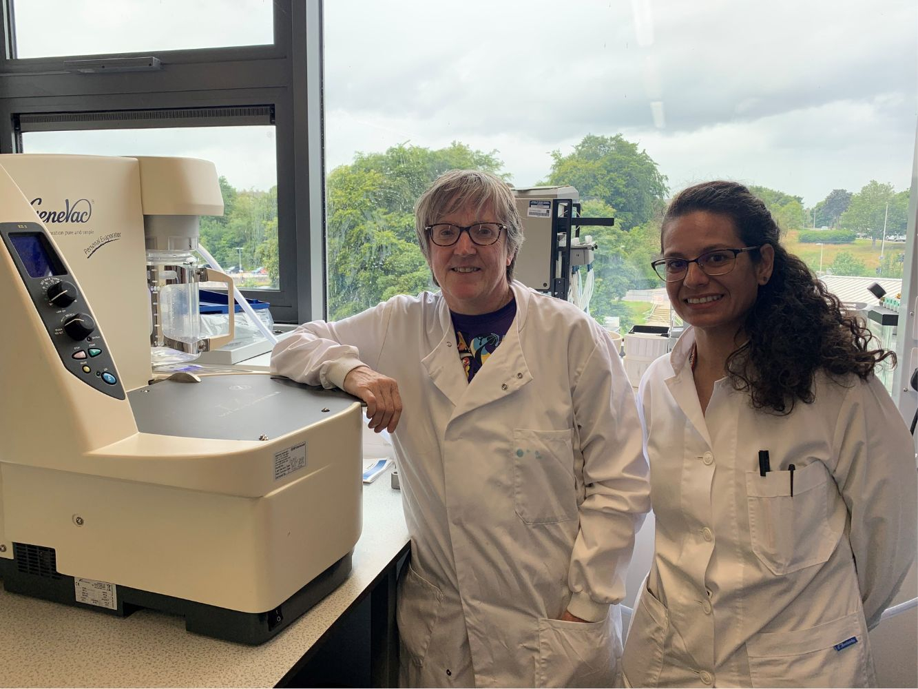 Prof. Linda Lawton with Christine, Linda and Dr. Sevasti – Kiriaki Zervou
