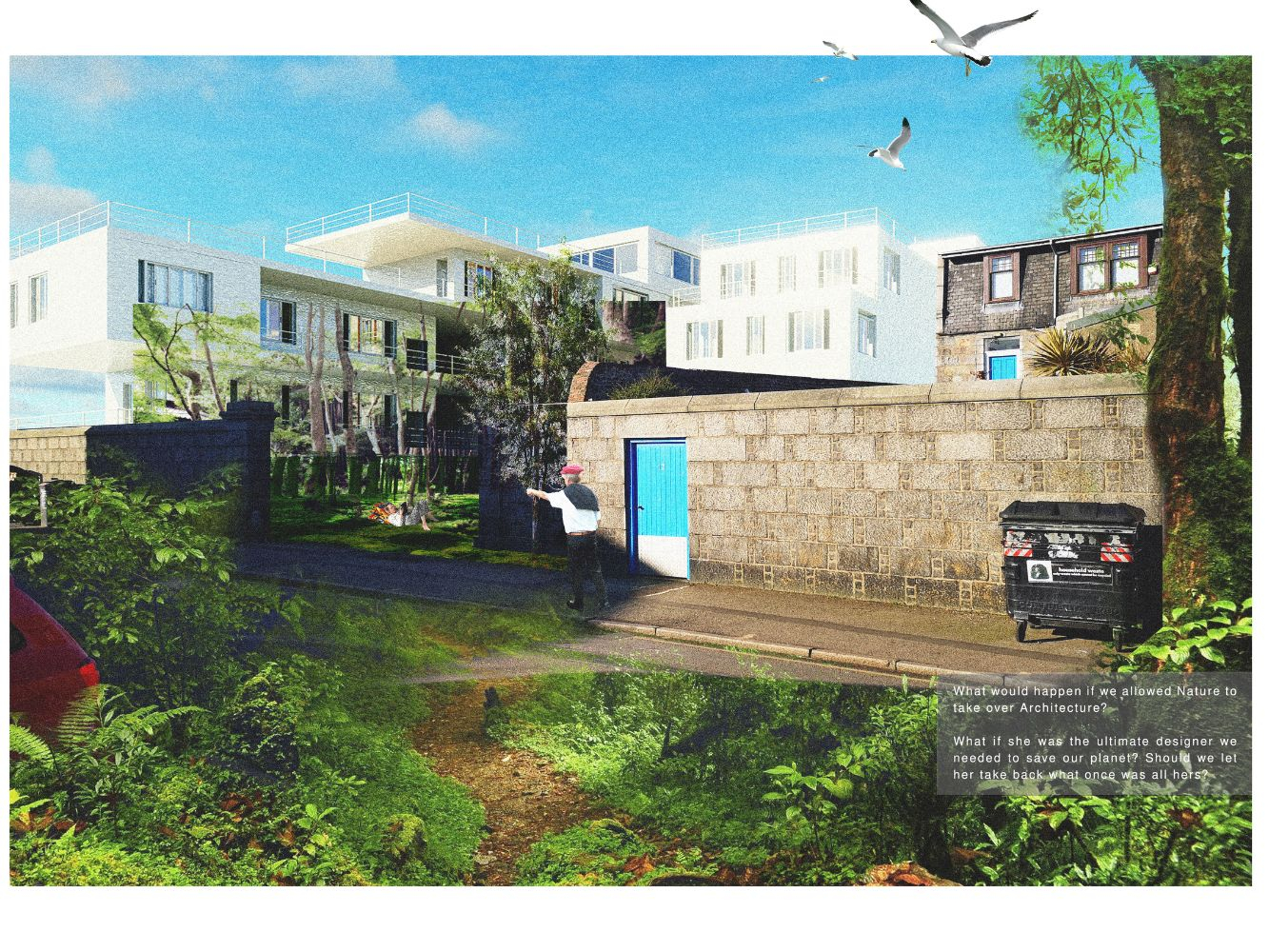 photo of modern buildings