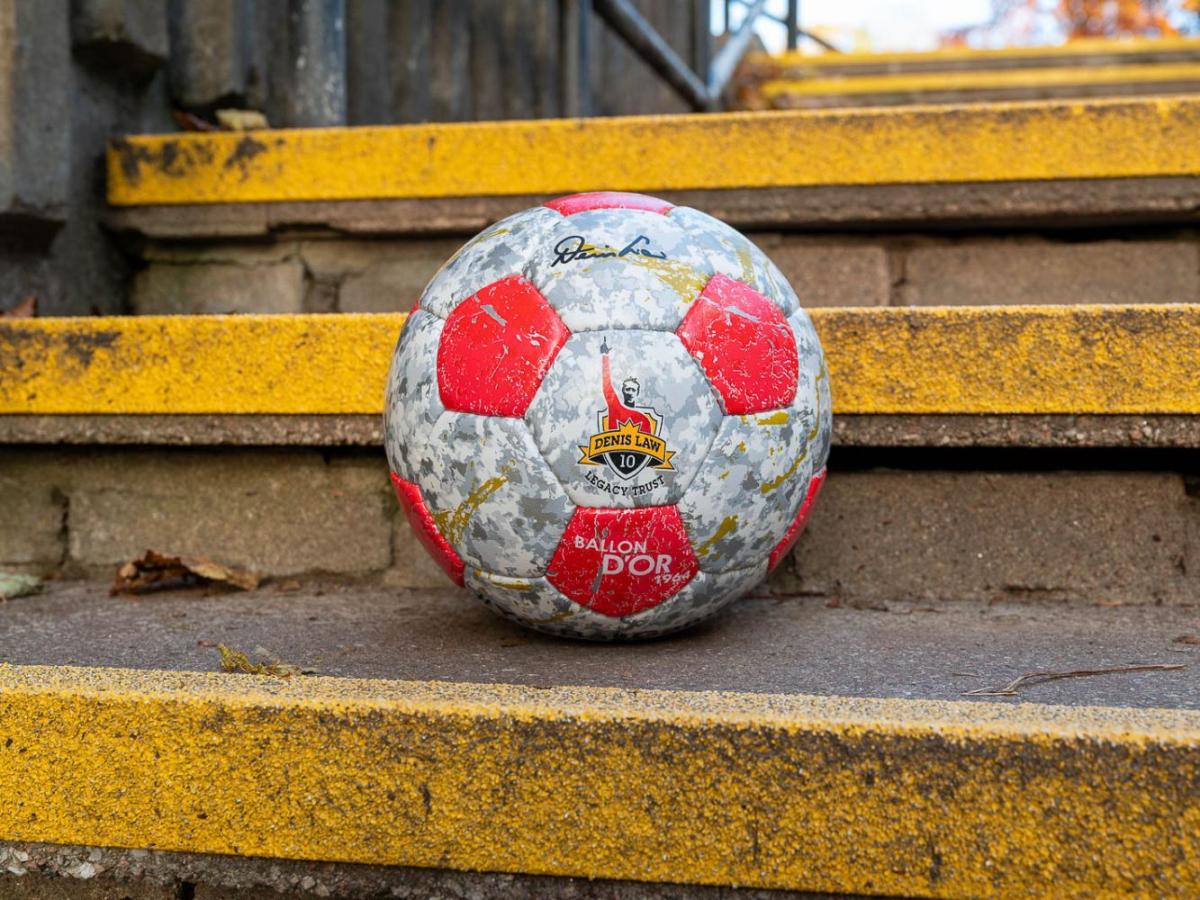 The student designed charity football