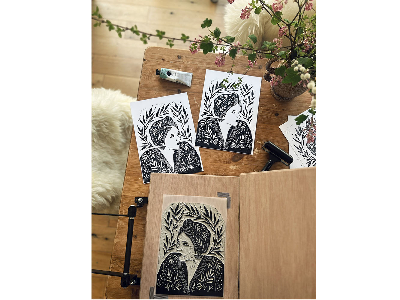 Juniper-Press-printmaking