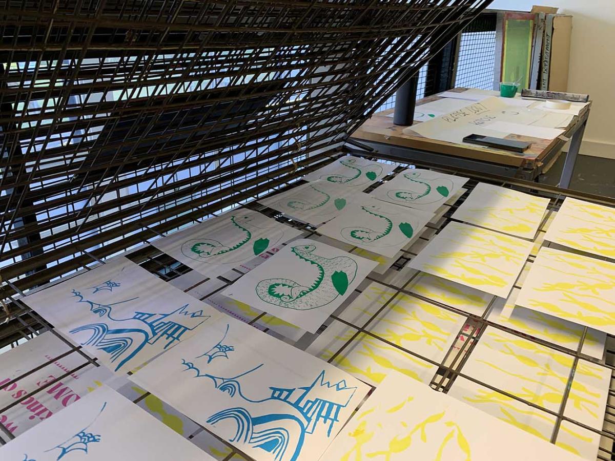 AWITLOAS-paper-screenprinting