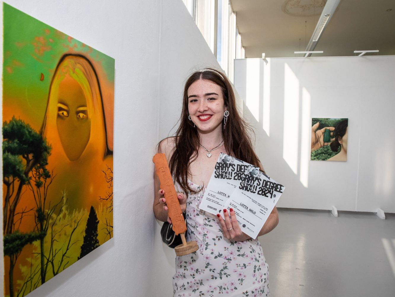 EmeliaLottaWaldWinnerofPrincipalAwardforFineArt