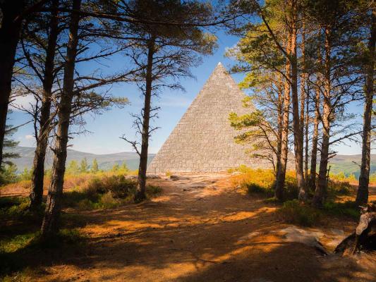 Pyramids in Balmoral