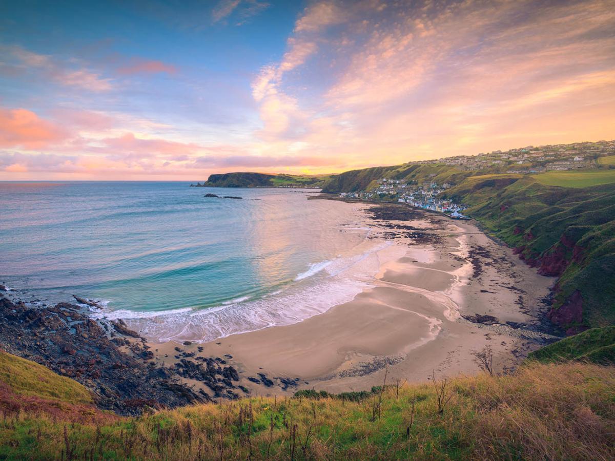 Gardenstown at sunset VisitAbdn-ExpFeb26-Gardenstown-177-DS-6