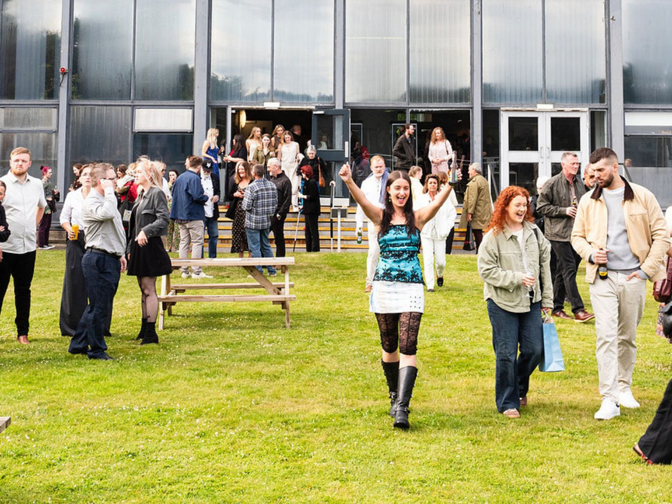 Opening night at Gray's Degree Show 2025