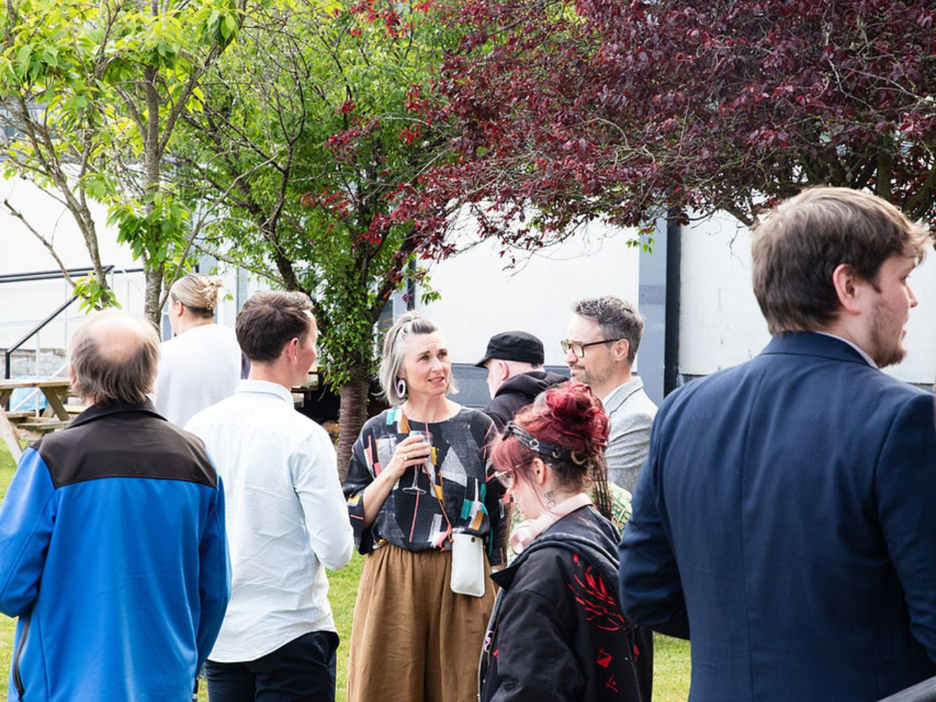 Opening night at Gray's Degree Show 2025