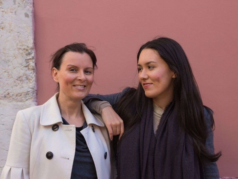 Sustainably mother-daughter duo