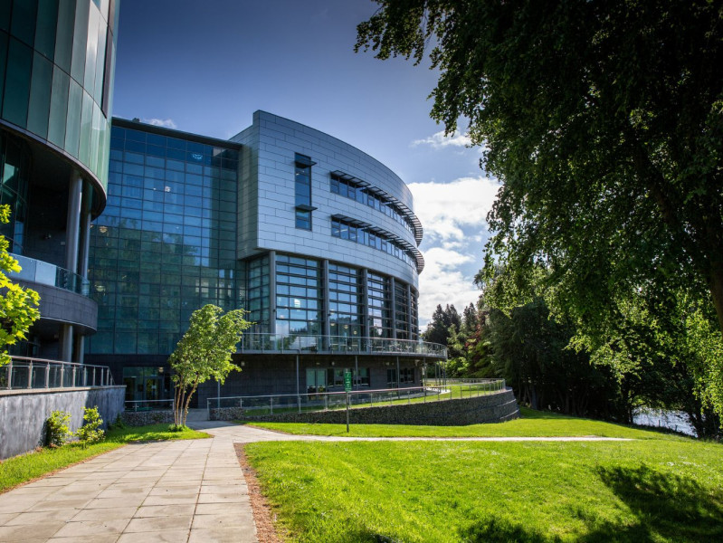 RGU campus building and path