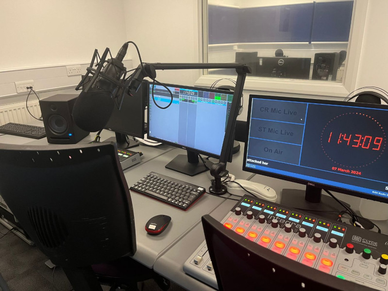 CCB radio studio