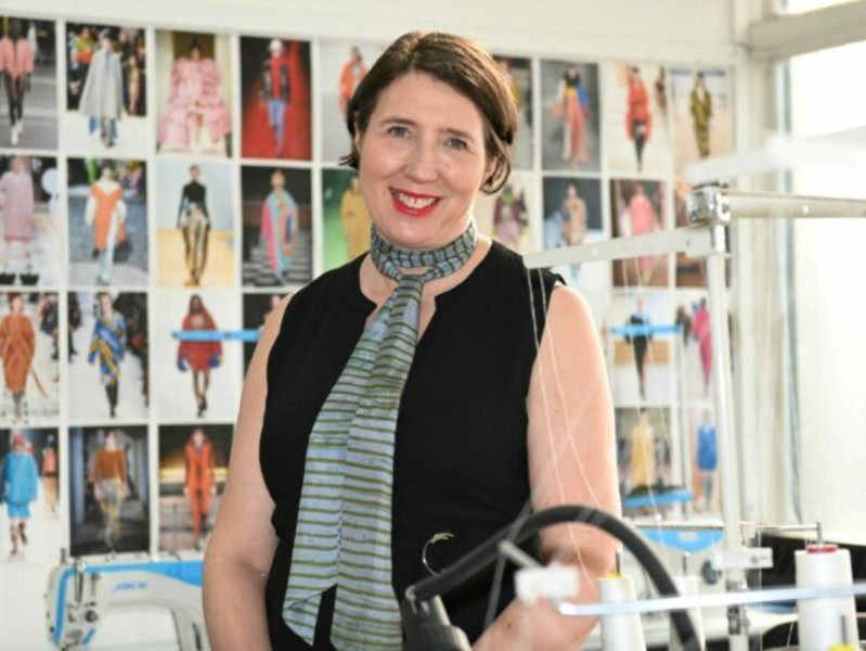 Image shows Associate Dean for Research at Gray's School of Art, Josie Steed.
