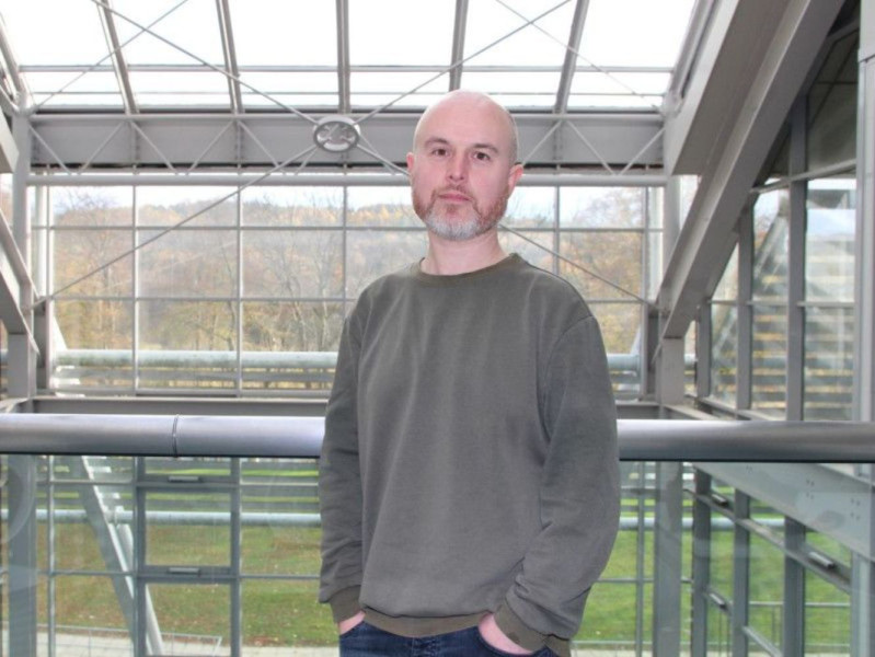 Image shows Scott Macpherson, Mental Health Lecturer at RGU