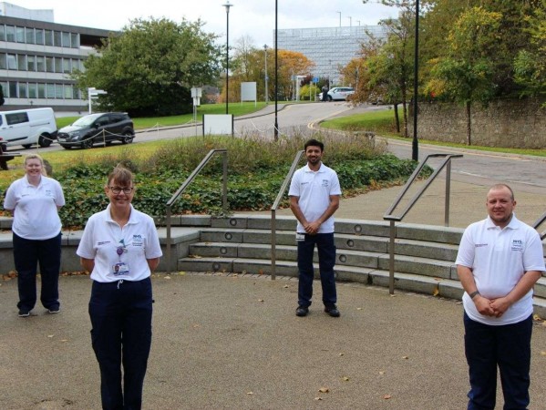 From left to right in picture: Hayley Adams, Angela Low, Tivin Tom Francis, and Taylor Curtis.