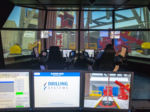 Drilling simulator