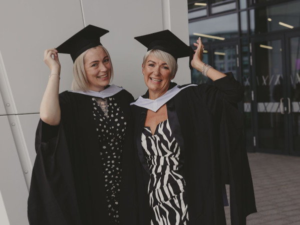 Emma McAllister-Keir and Susan Duncan at P&J Live