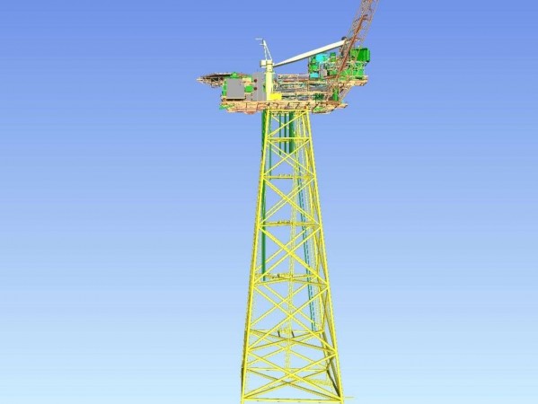 Industrial image from a dataset from Equinor