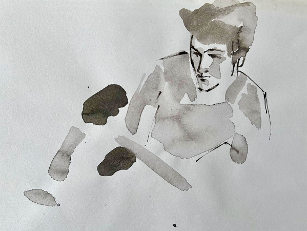 A portrait of a person