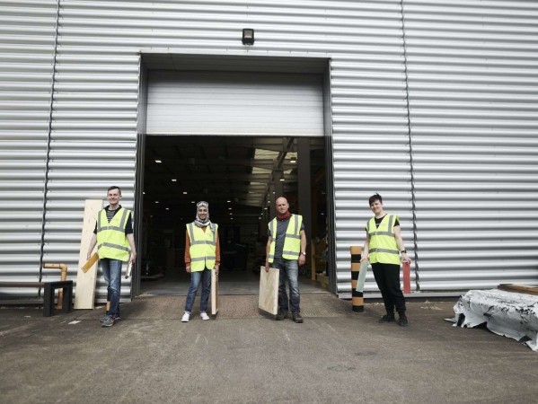 Icebox Challenge RGU Architect winners (from left to right), Kyle Henderson, Lina Khair, Matt Clubb & Alina Vinogradova