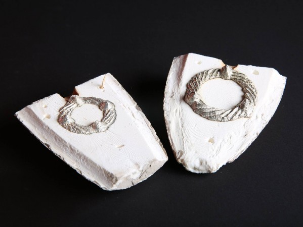 Jewellery: Option 1 Cuttlefish Casting, Fly Press, Fold-Forming and Stone Setting Jewellery: Option 1 Cuttlefish Casting, Fly Press, Fold-Forming and Stone Setting